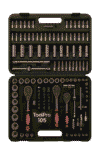 Набор инструментов с трещоткой и битами ToolPro 105